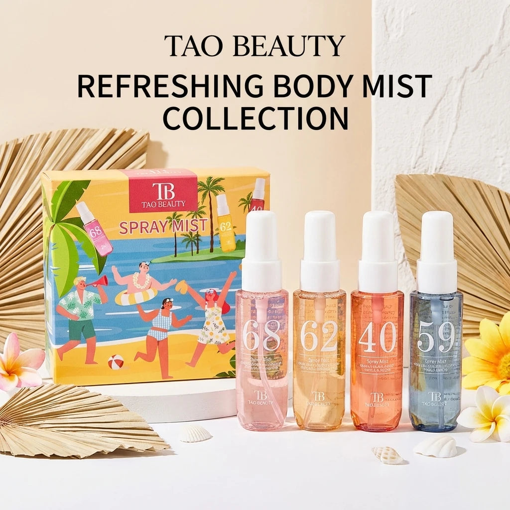 Coffret de parfum numérique, parfum frais, parfum longue durée, sans alcool, spray corporel adapté aux hommes et aux femmes, coffret cadeau