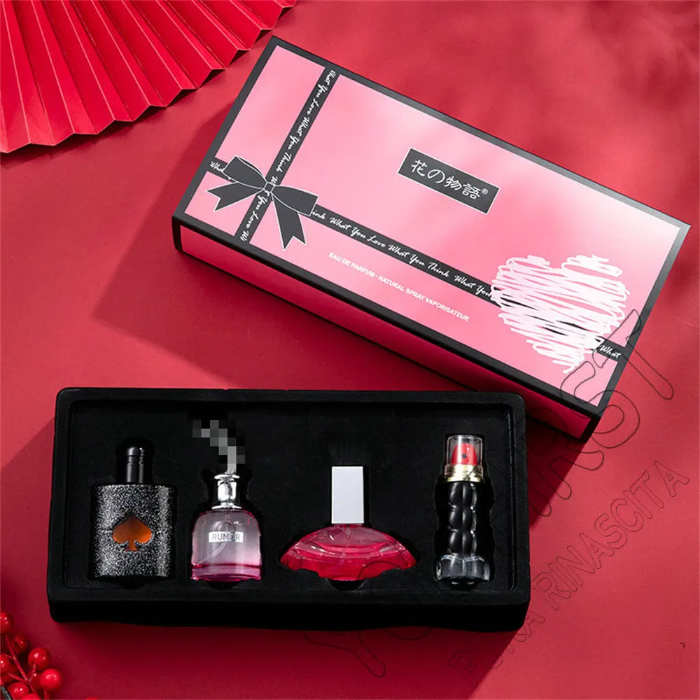 Parfum De marque privée pour femmes, Eau De Parfums pour Dames, 105ml, coffret cadeau original, ensemble De 4 pièces, Spray parfumé Floral naturel