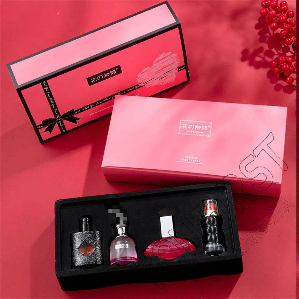 Parfum De marque privée pour femmes, Eau De Parfums pour Dames, 105ml, coffret cadeau original, ensemble De 4 pièces, Spray parfumé Floral naturel