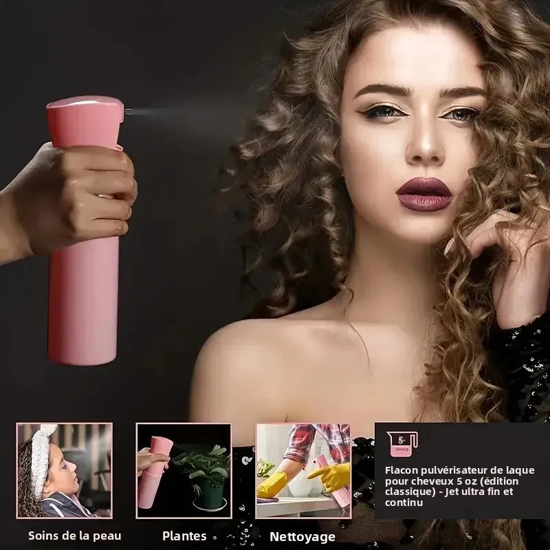 6 pièces/ensemble ensemble de brosses à cheveux coiffure vaporisateur bouteille cheveux tressage boucle Rat queue peigne taquin cheveux Brsuh bord contrôle brosse à cheveux