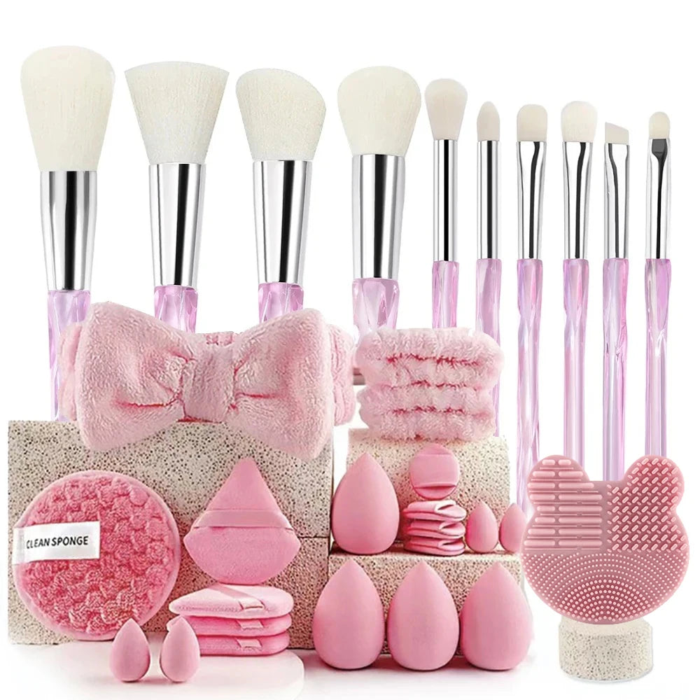 Set Pinceaux Rose