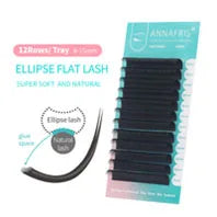 ANNAFRIS-Brosse à cils en cristal, tête souple, outil de maquillage, baguette d'extension de cils, mascara, 50 pièces