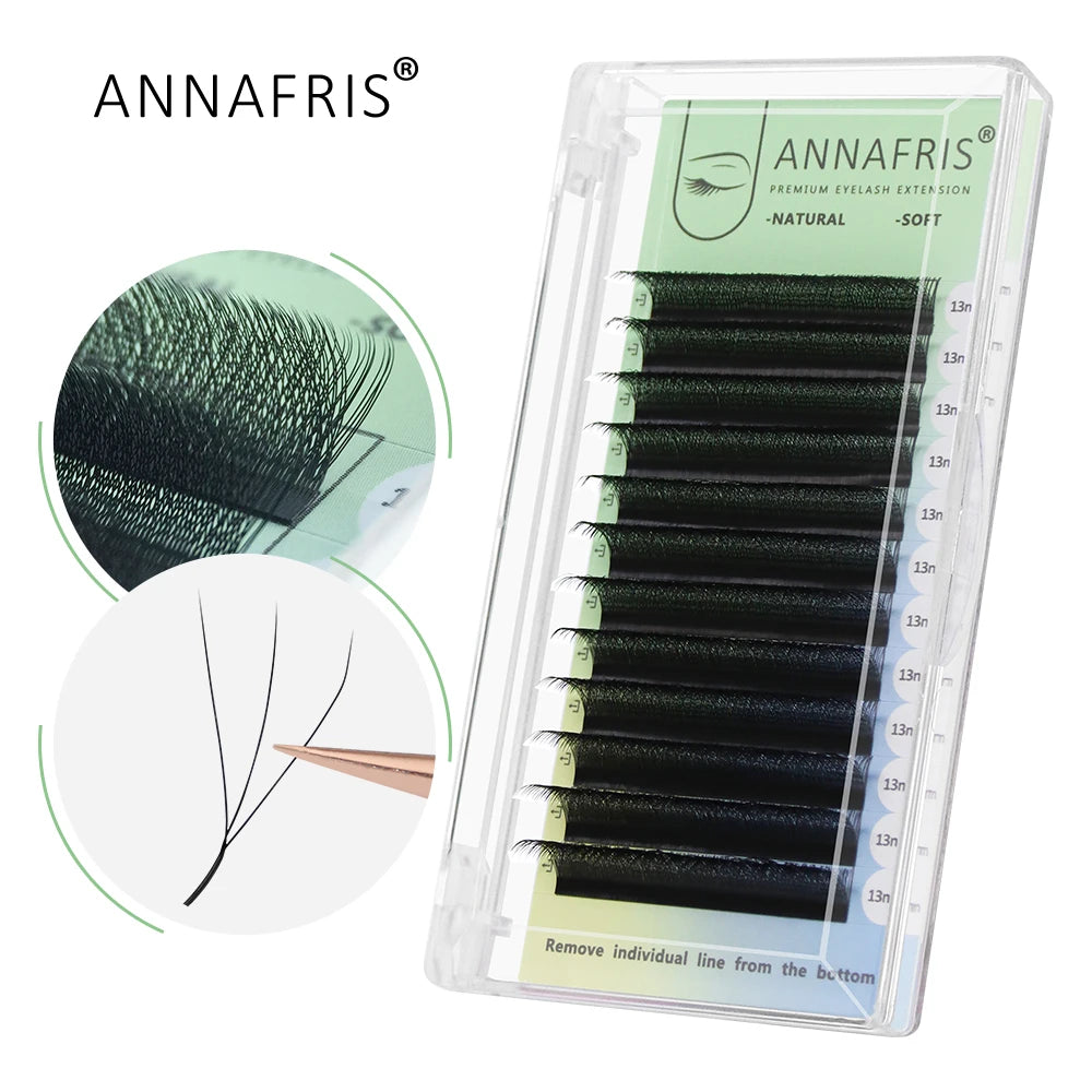 ANNAFRIS-Brosse à cils en cristal, tête souple, outil de maquillage, baguette d'extension de cils, mascara, 50 pièces
