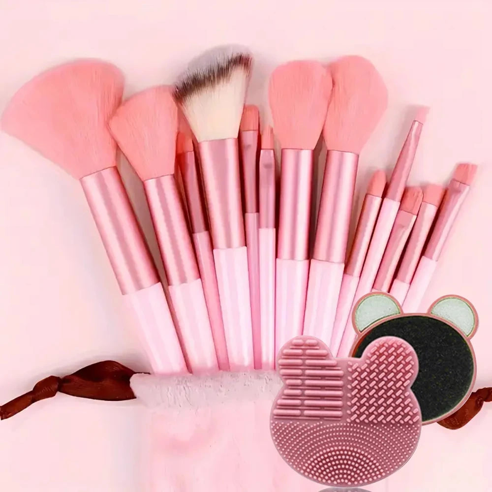 Set Pinceaux Rose