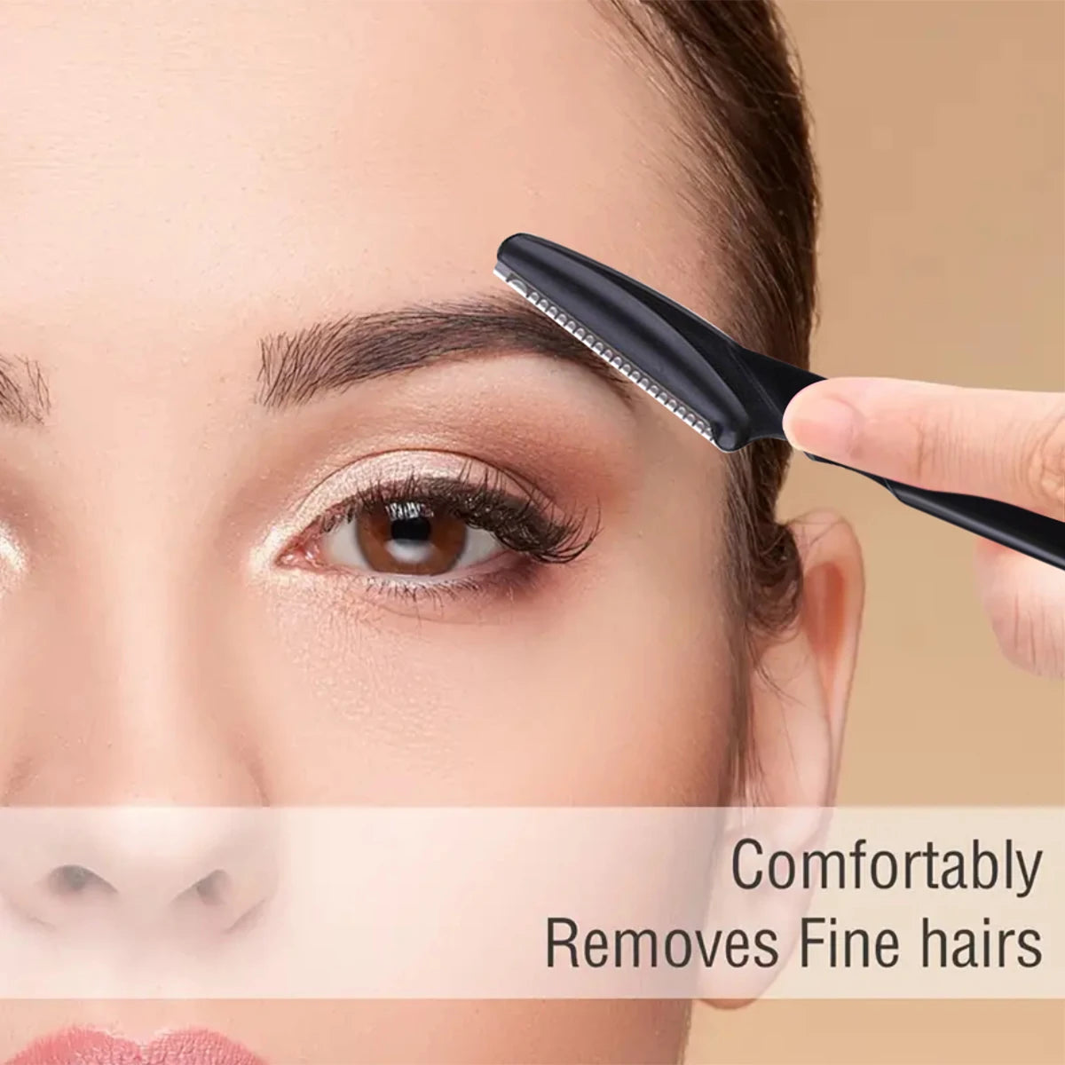 Rasoir à sourcils pour femmes, 10/30/40 pièces, outils de Dermaplanage exfoliants polyvalents avec couvercle de précision, beauté de sécurité