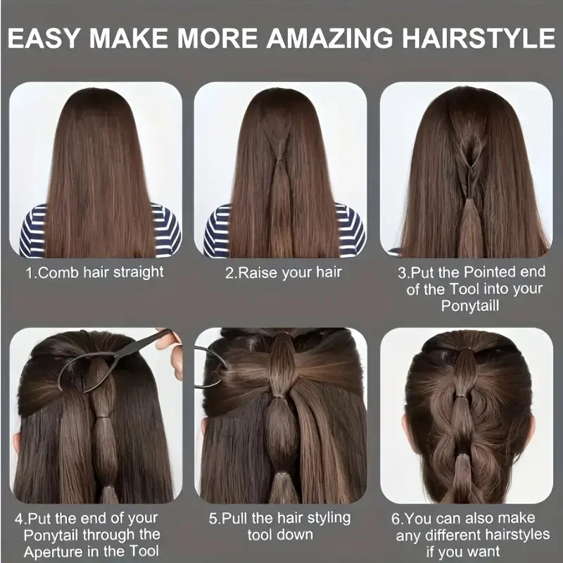 6 pièces/ensemble ensemble de brosses à cheveux coiffure vaporisateur bouteille cheveux tressage boucle Rat queue peigne taquin cheveux Brsuh bord contrôle brosse à cheveux