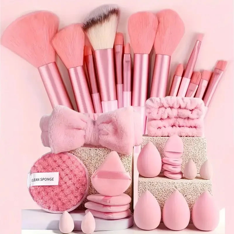 Set Pinceaux Rose