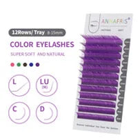ANNAFRIS-Brosse à cils en cristal, tête souple, outil de maquillage, baguette d'extension de cils, mascara, 50 pièces