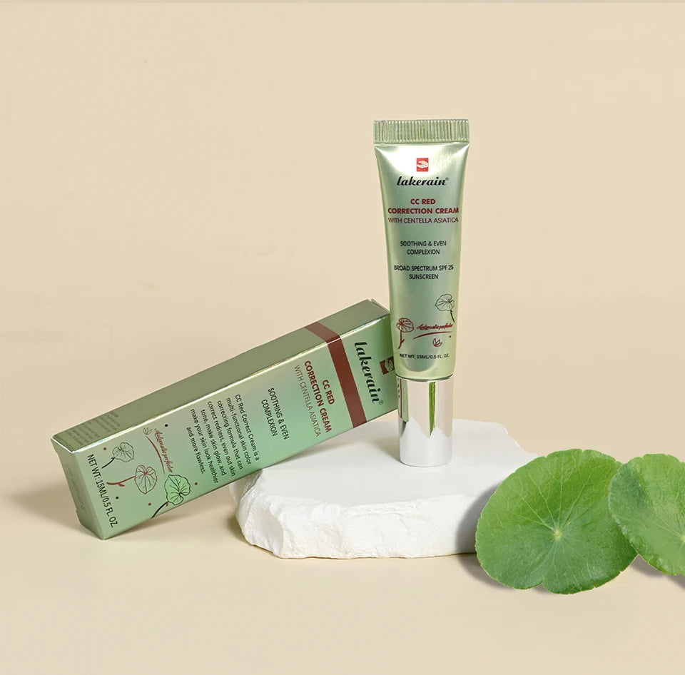 Crème CC Correctrice de Couleur 45/15ml Hydratante, Imperméable et Anti-Transpiration – Maquillage Pré-Base Longue Durée – Crème CC Transformante