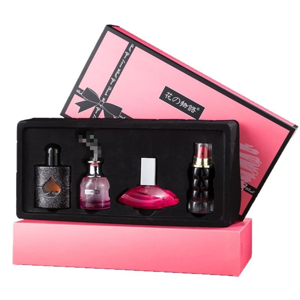 Parfum De marque privée pour femmes, Eau De Parfums pour Dames, 105ml, coffret cadeau original, ensemble De 4 pièces, Spray parfumé Floral naturel