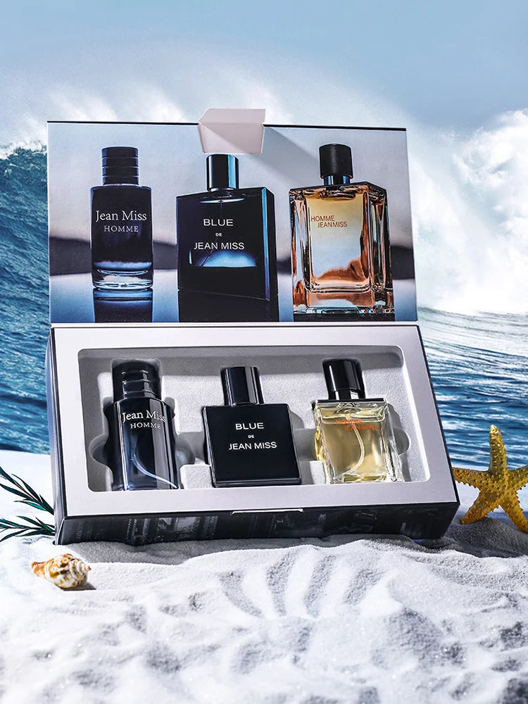 Haute qualité 90ml hommes Parfum Hombre coffret cadeau 3 pièces ensemble Colognes Parfum Fascination Homme Parfums Masculinos Parfum durable nouveau