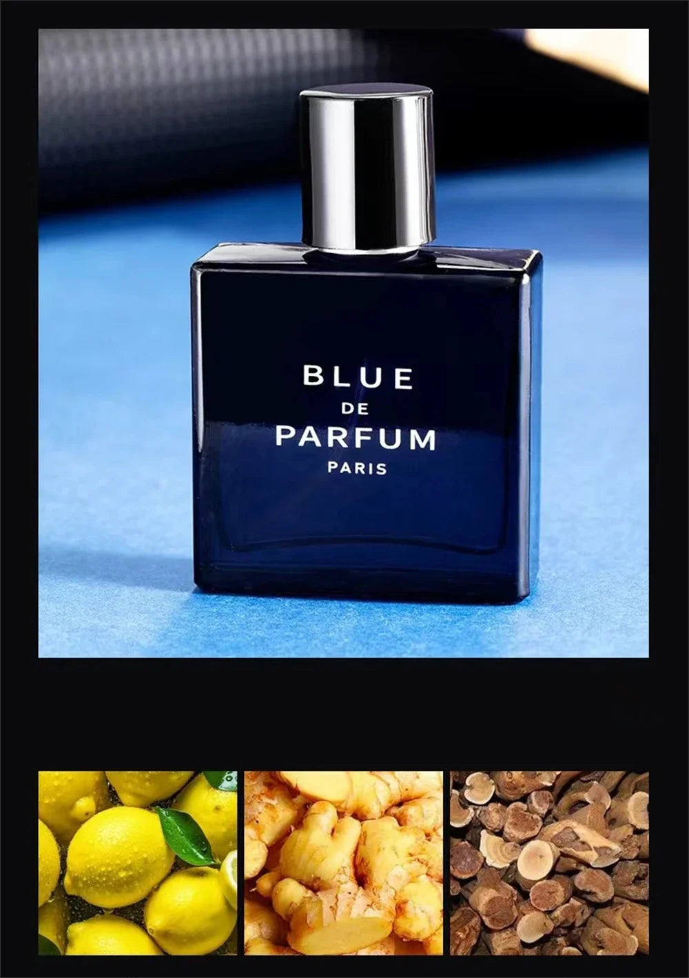 Marque de luxe Parfum hommes Cologne 100ml Parfums Homme coffret cadeau 4 pièces ensemble Parfums Masculinos naturel Floral fruité parfum Spray